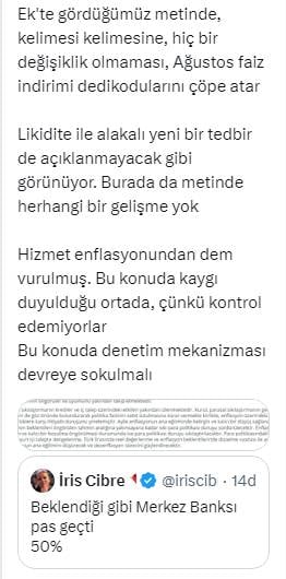 Merkez Bankası kararı sonrası ekonomistler ne diyor? İyi para politikası sıkıcı olandır 2